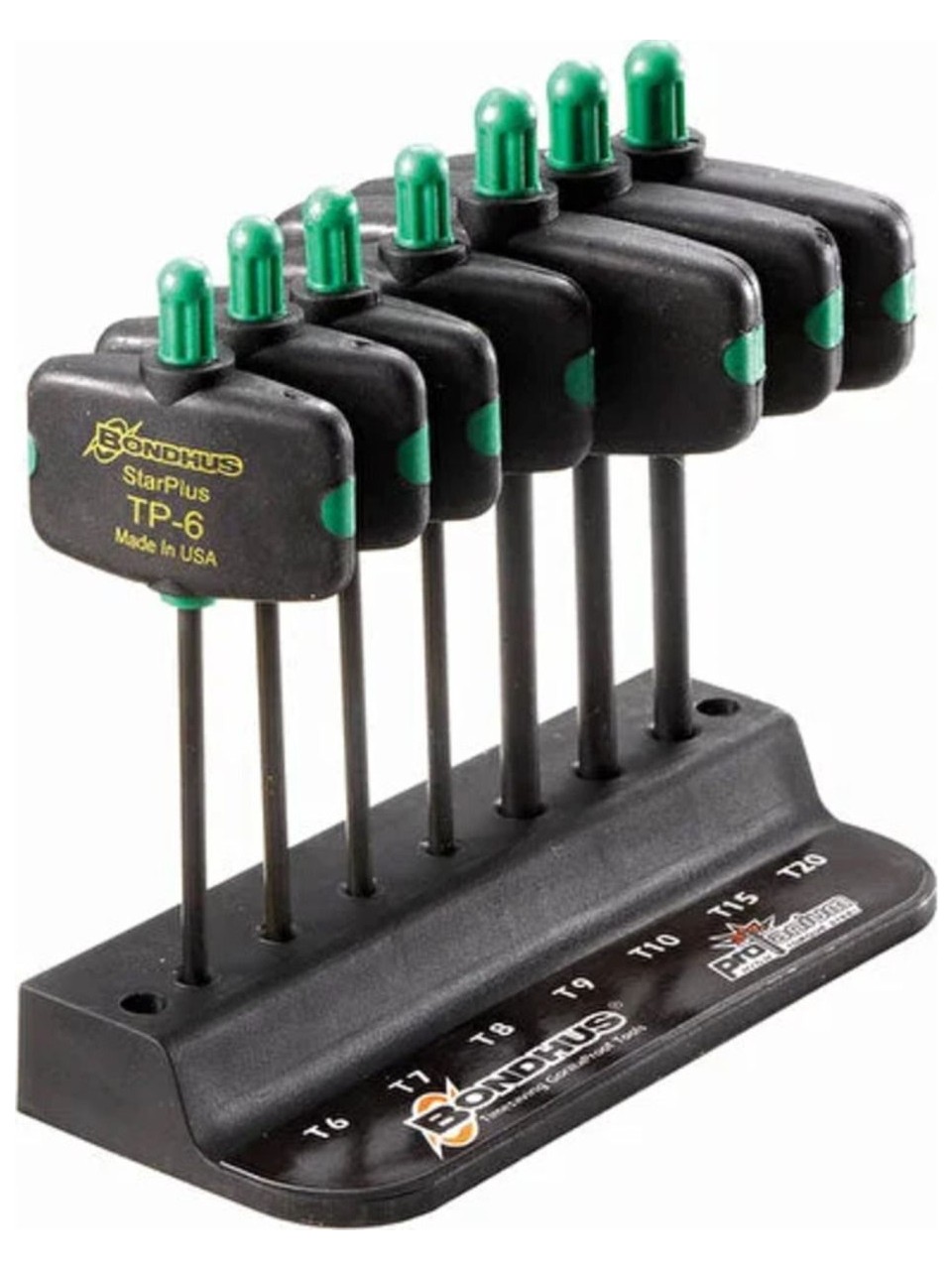 Bondhus 34745 Kanat Sap Tip Torx Anahtar Seti Proguard İzole 7 Parça