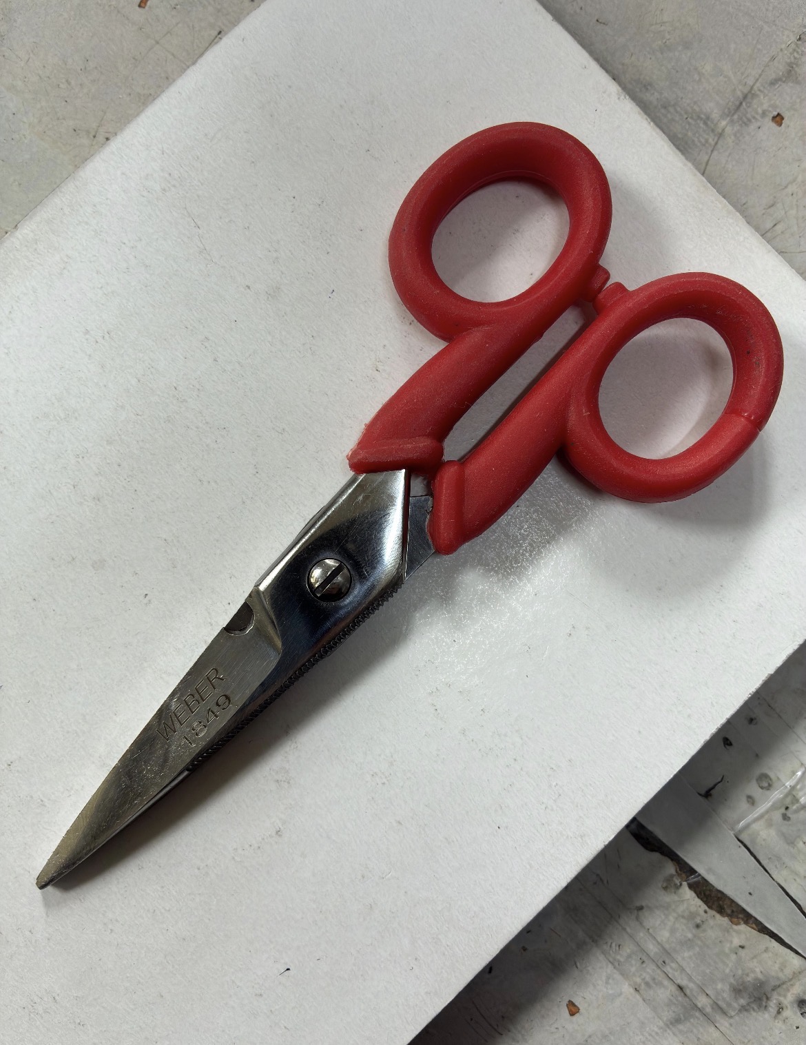 Weber 1849 Elektrikçi Makas 125 mm