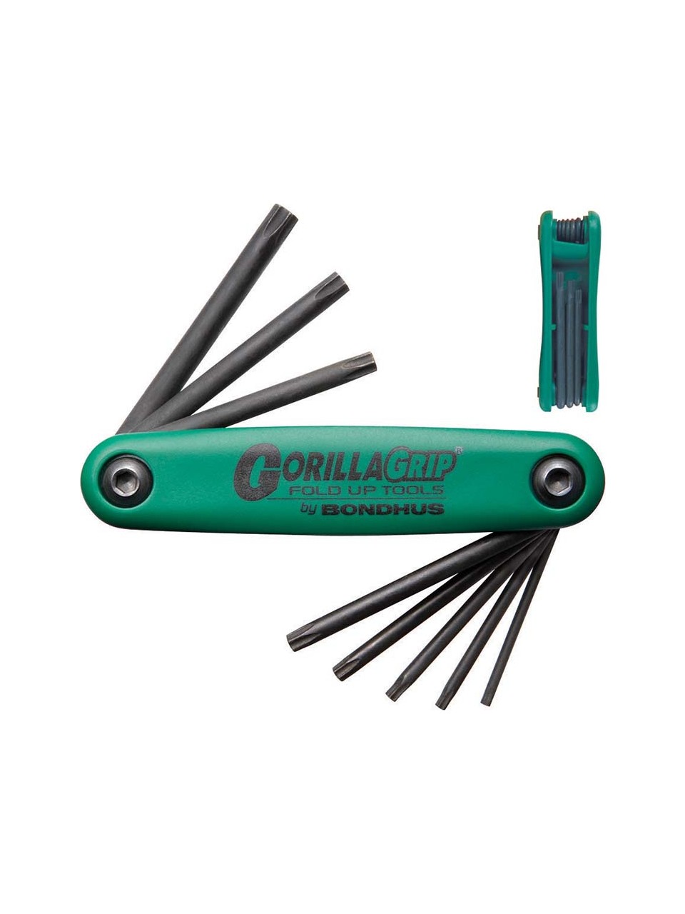 Bondhus 12634 Gorillagrip Katlanır Tip Torx Anahtar Seti Proguard İzole 8 Parça