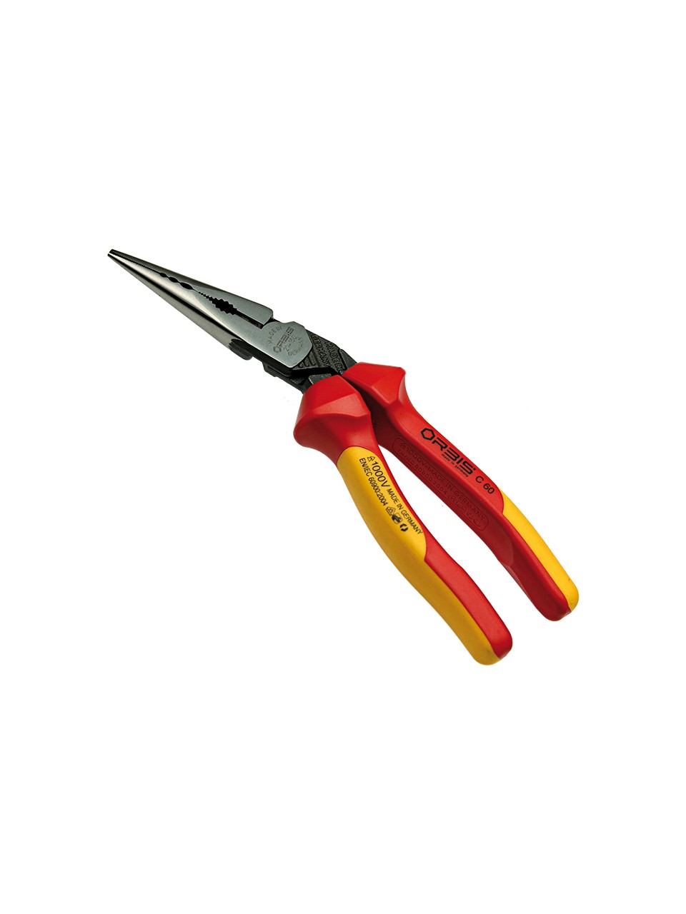 Orbis 21-150Vde Evo-Line 1000V İzoleli Ağır Hizmet Açılı Kargaburun 220 Mm