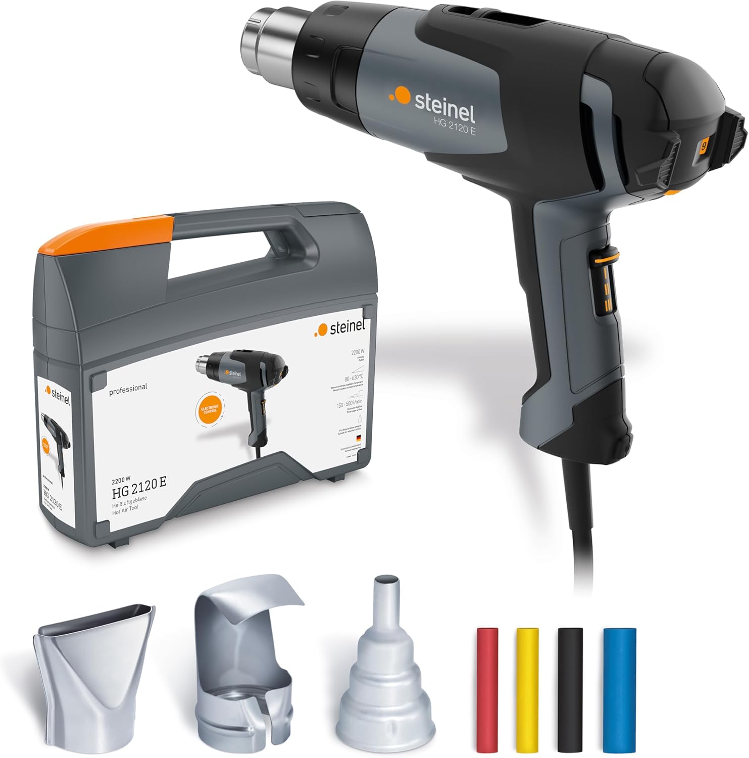 Steinel HG 2120 E SET Sıcak Hava Tabancası 2200W Profesyonel
