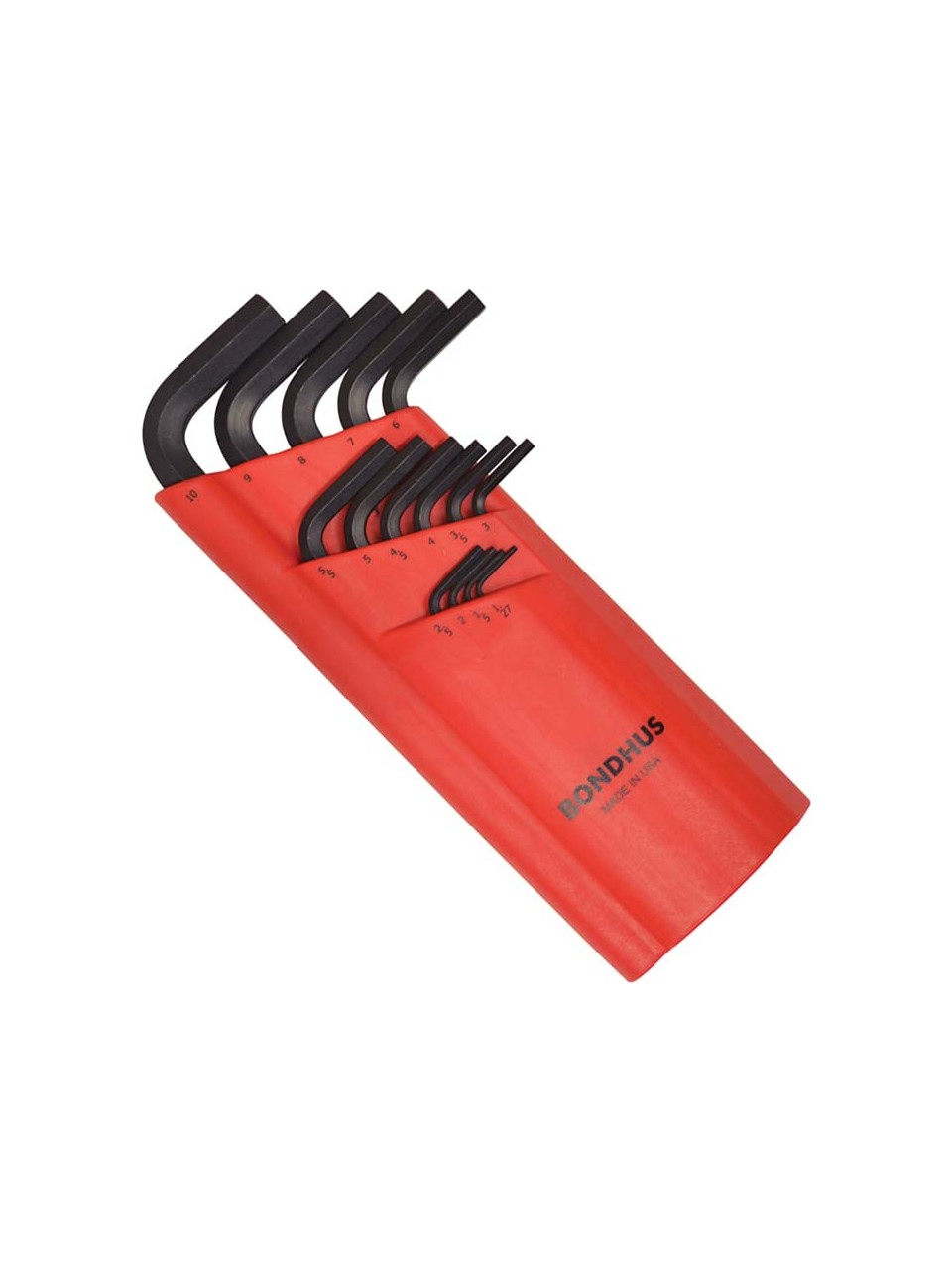 Bondhus 10995 Uzun Top Başlı Metrik Ölçü Allen Anahtar Seti Proguard İzole 15 Parça