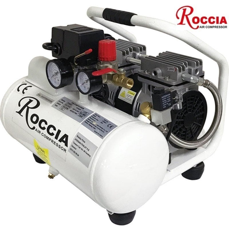 Roccia TC-800/9 9 Litre Sessiz Kompresör